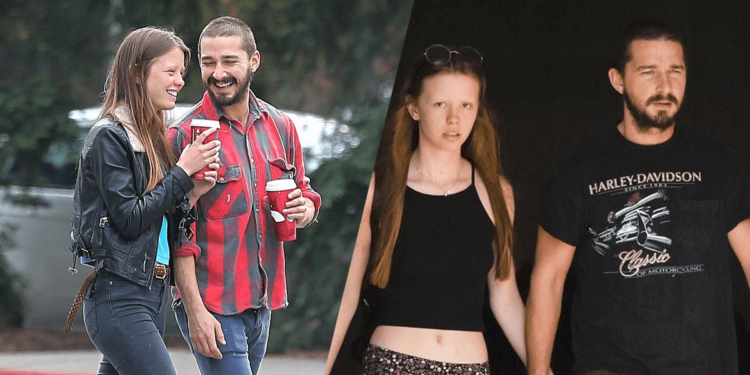 Mia Goth and Shia LaBeouf