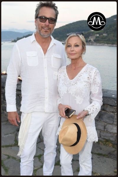 Bo Derek and John Corbett