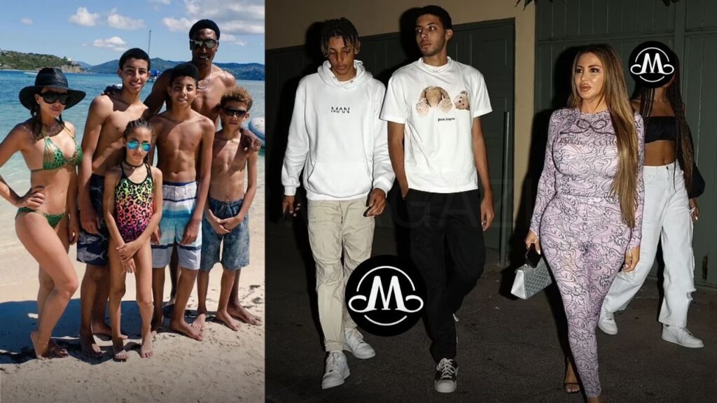 Larsa Pippen With Children