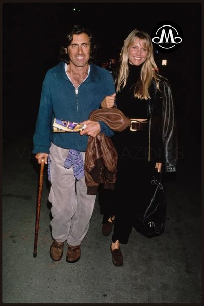 With Christie Brinkley