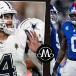 Dallas Cowboys vs New York Giants Match Player Stats