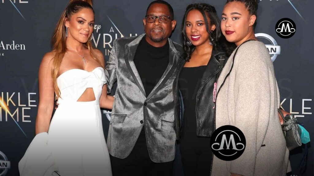 Martin Lawrence With Daughter
