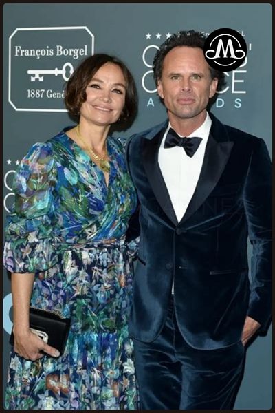 With Walton Goggins