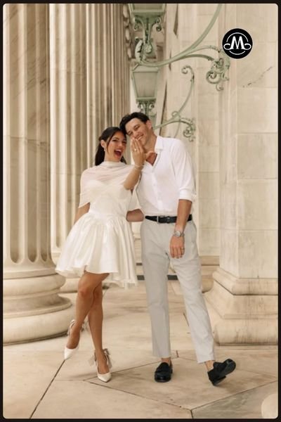 Giannina and Blake Married